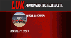 Desktop Screenshot of lukplumbing.com